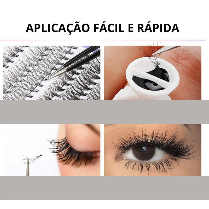 Extensão de Cilios - Lash Glam